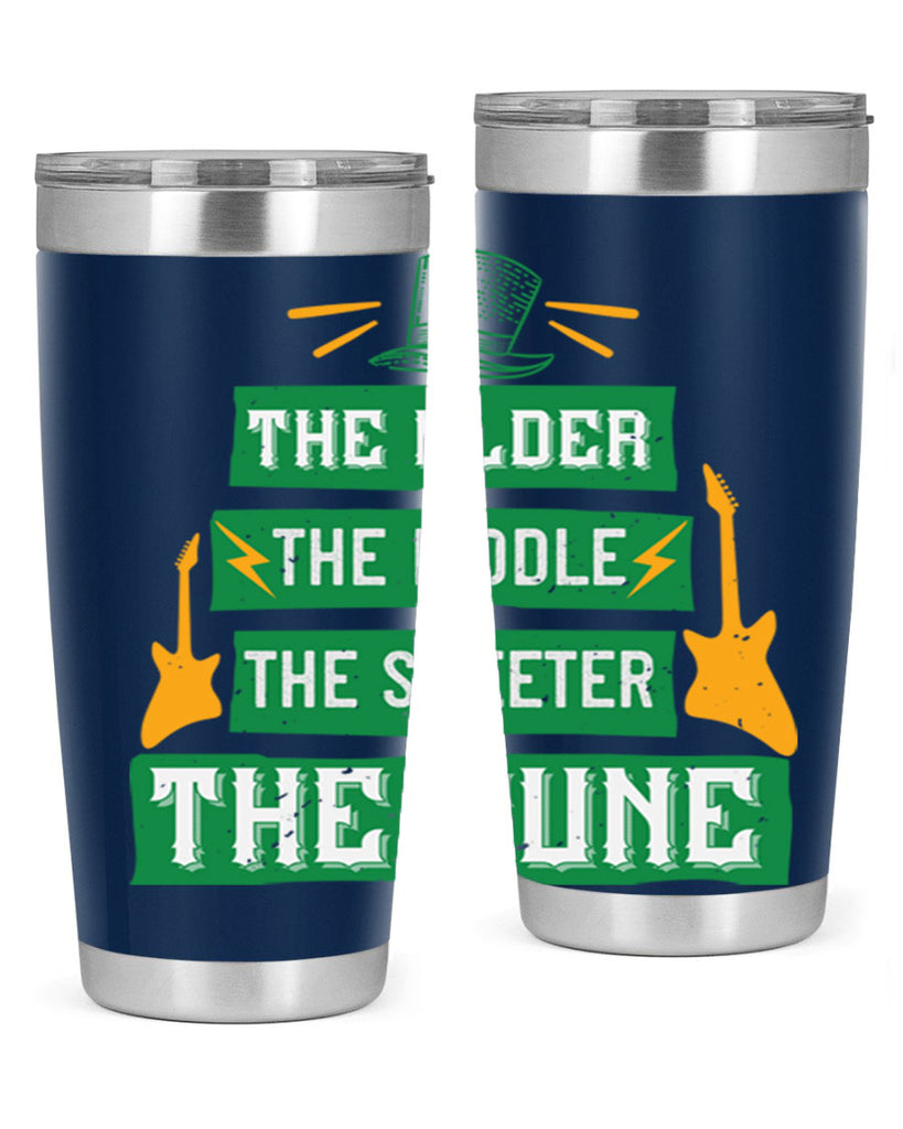 the older the fiddle the sweetrt the tune Style 9#- St Patricks Day- Tumbler