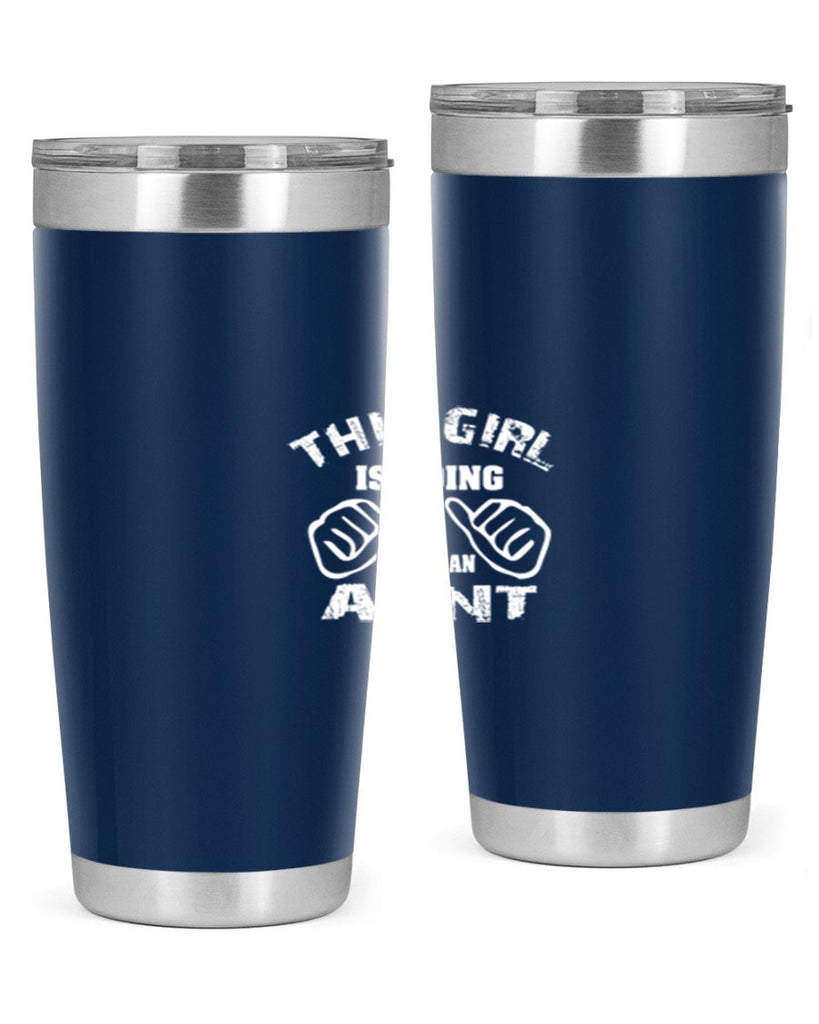 this girl is going to be an auntk Style 66#- aunt- Tumbler