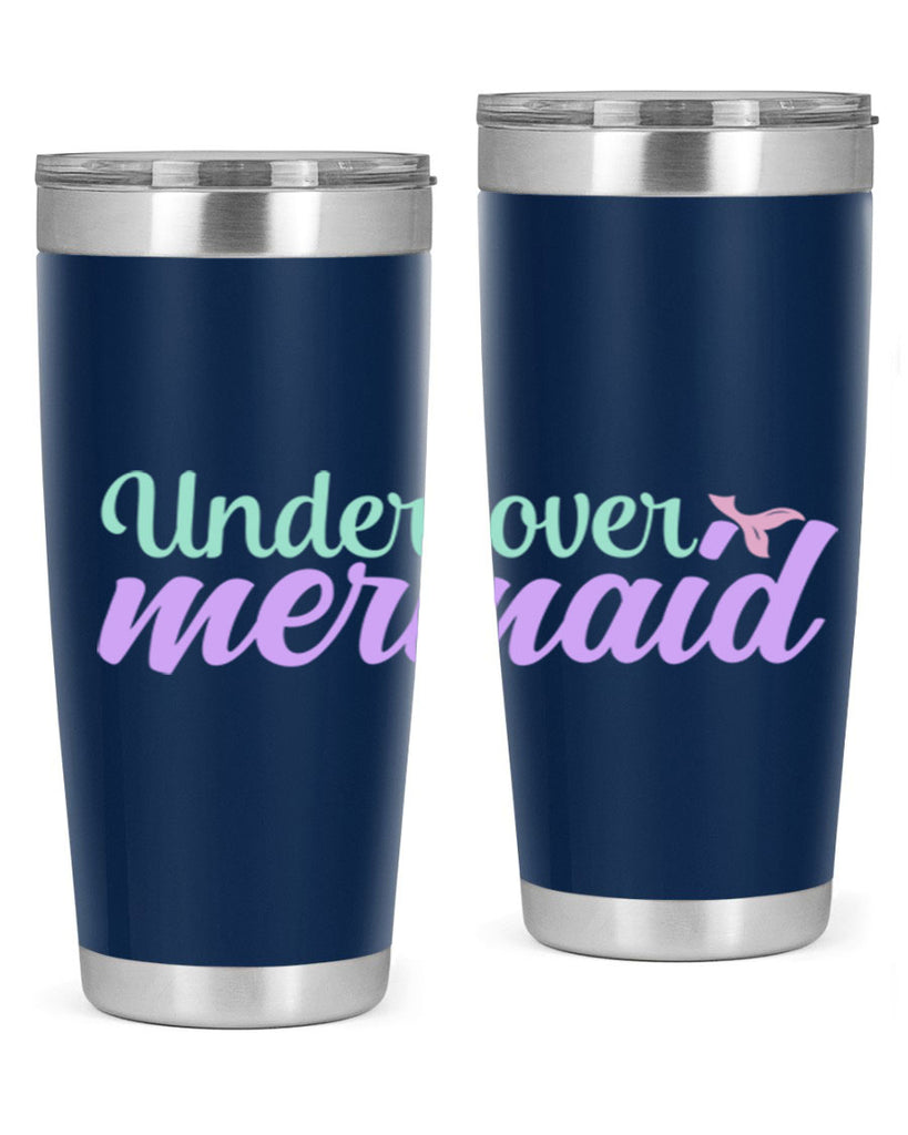 undercover mermaid 8#- mermaid- Tumbler