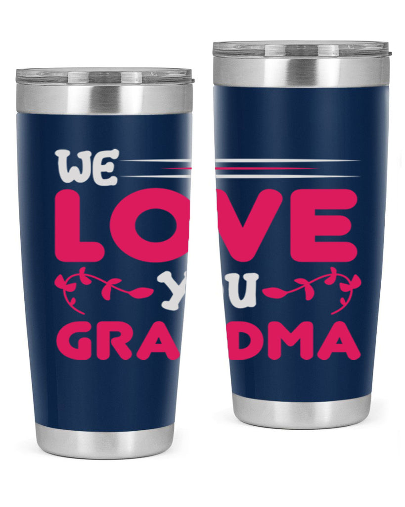 we love you grandma 27#- mom- Tumbler