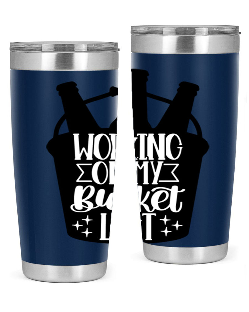 working on my bucket list 14#- beer- Tumbler