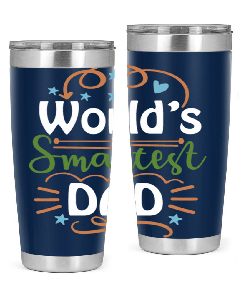 world’s smartest dad 2#- fathers day- Tumbler