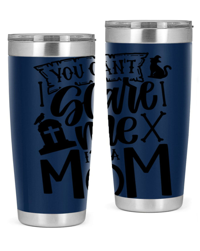 you cant scare me im a mom 1#- halloween- Tumbler
