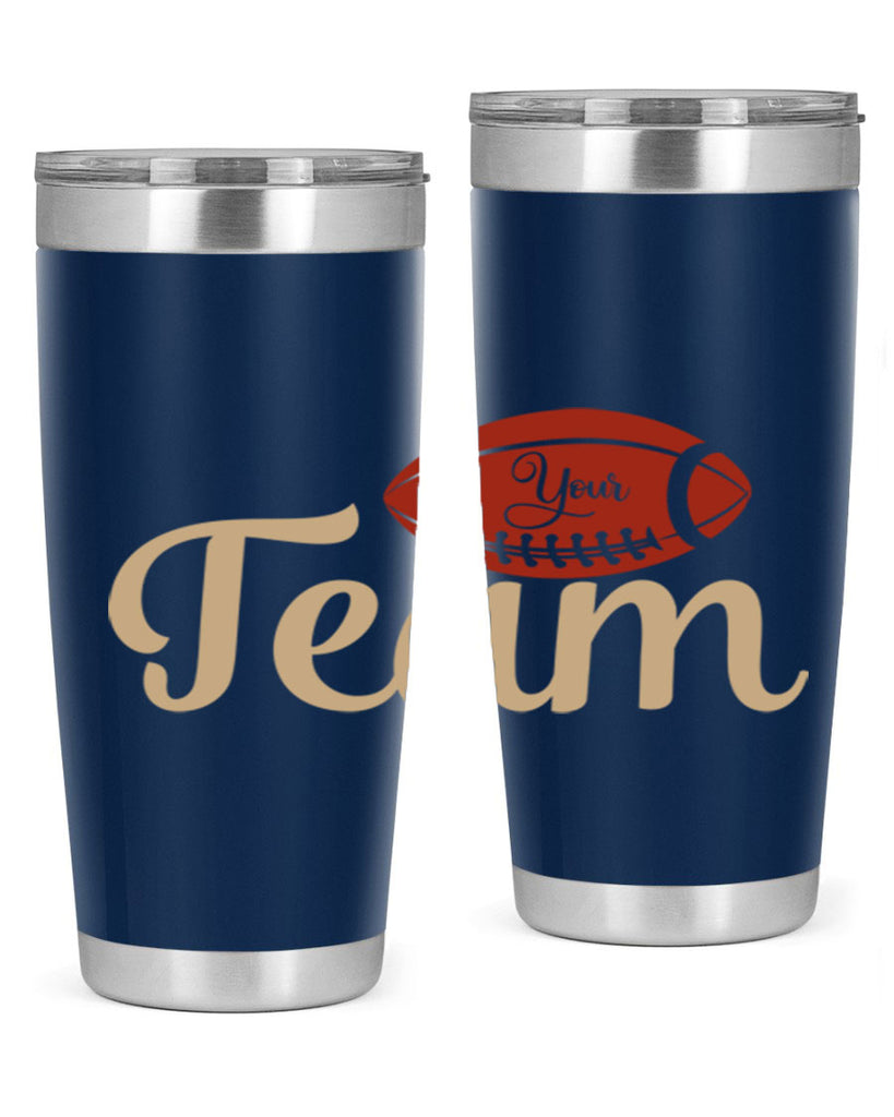 your team 2271#- softball- Tumbler
