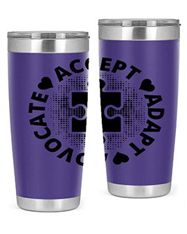 Accept Style 41#- autism- Tumbler