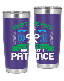 Adopt the pace of nature her secret is patience Style 50#- self awareness- Tumbler