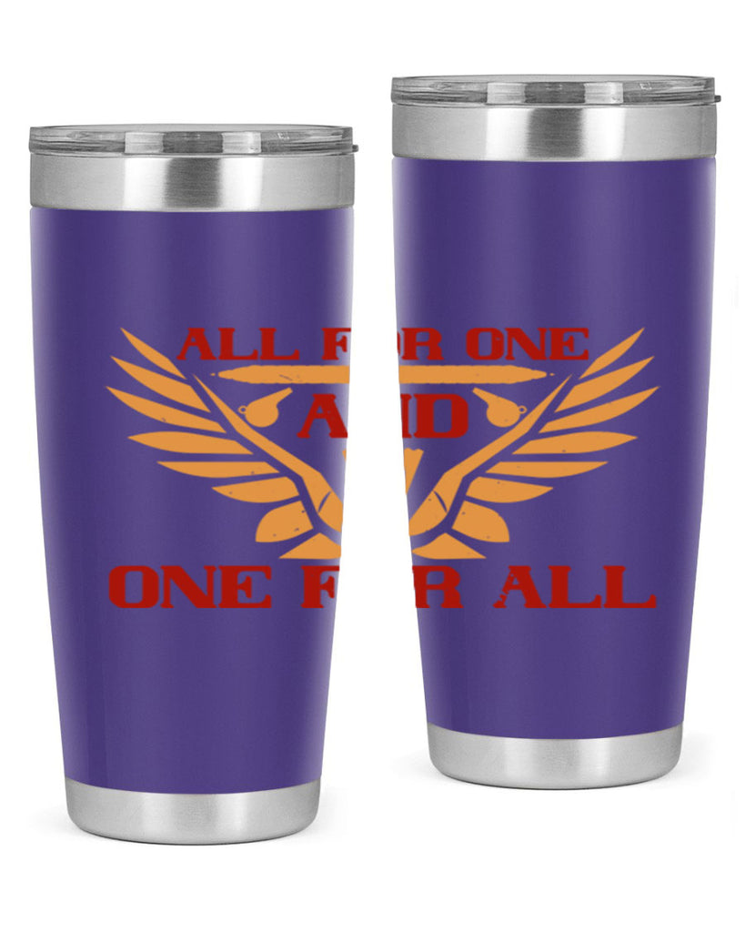 All for one and one for all 2360#- badminton- Tumbler