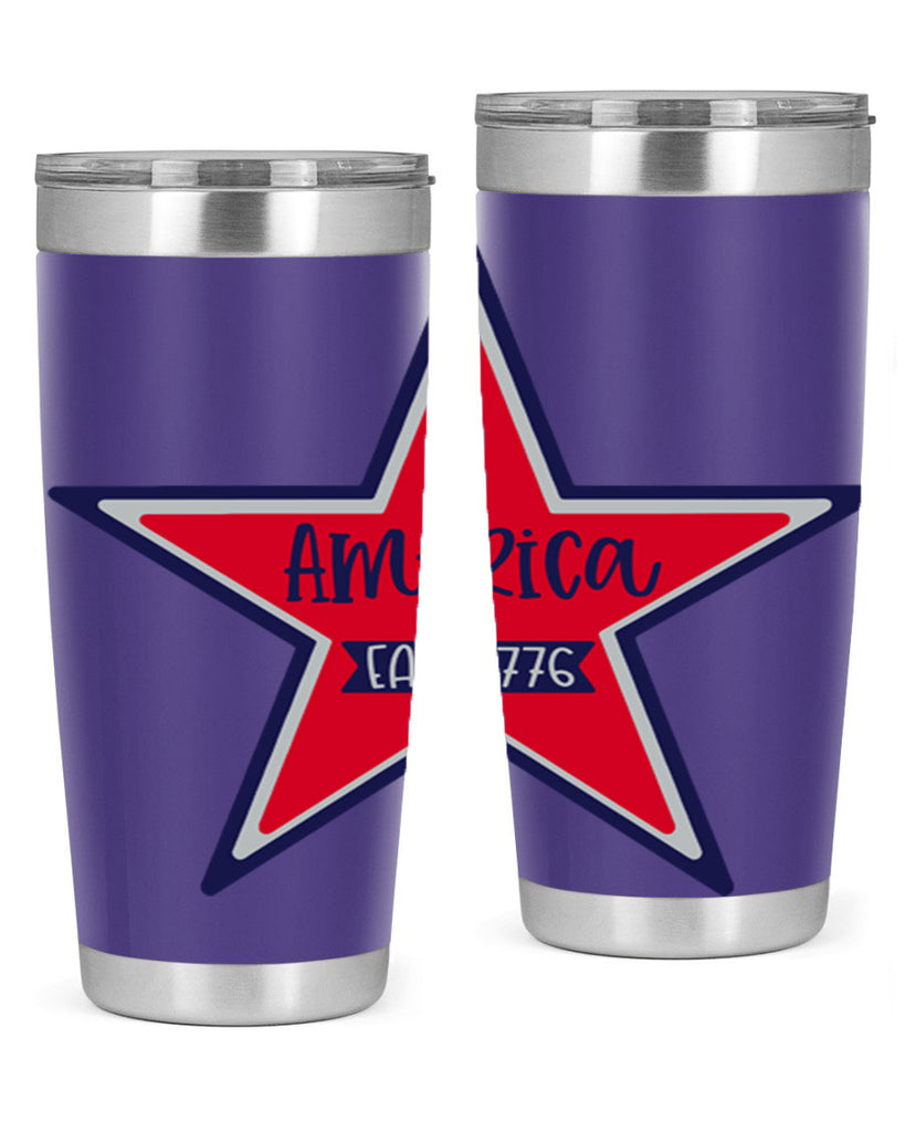 America East Style 144#- Fourt Of July- Tumbler