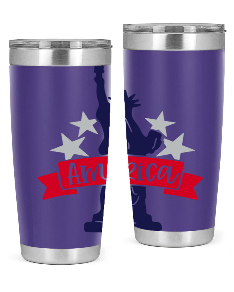 America Style 145#- Fourt Of July- Tumbler