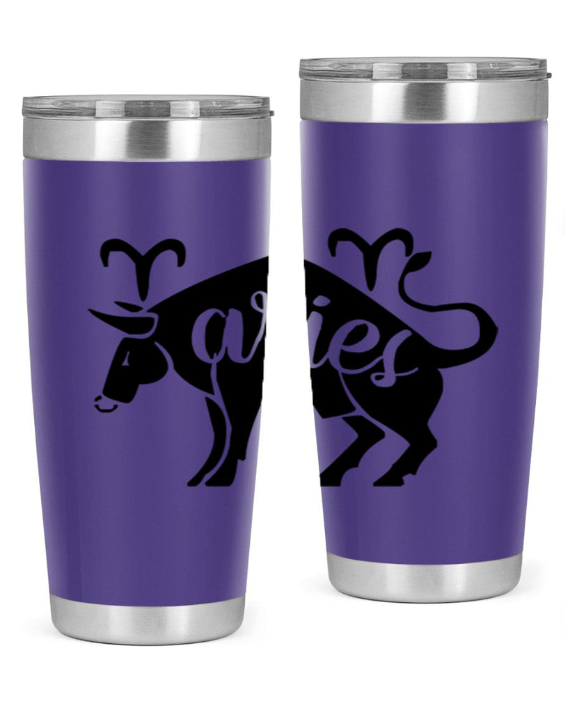 Aries 104#- zodiac- Tumbler