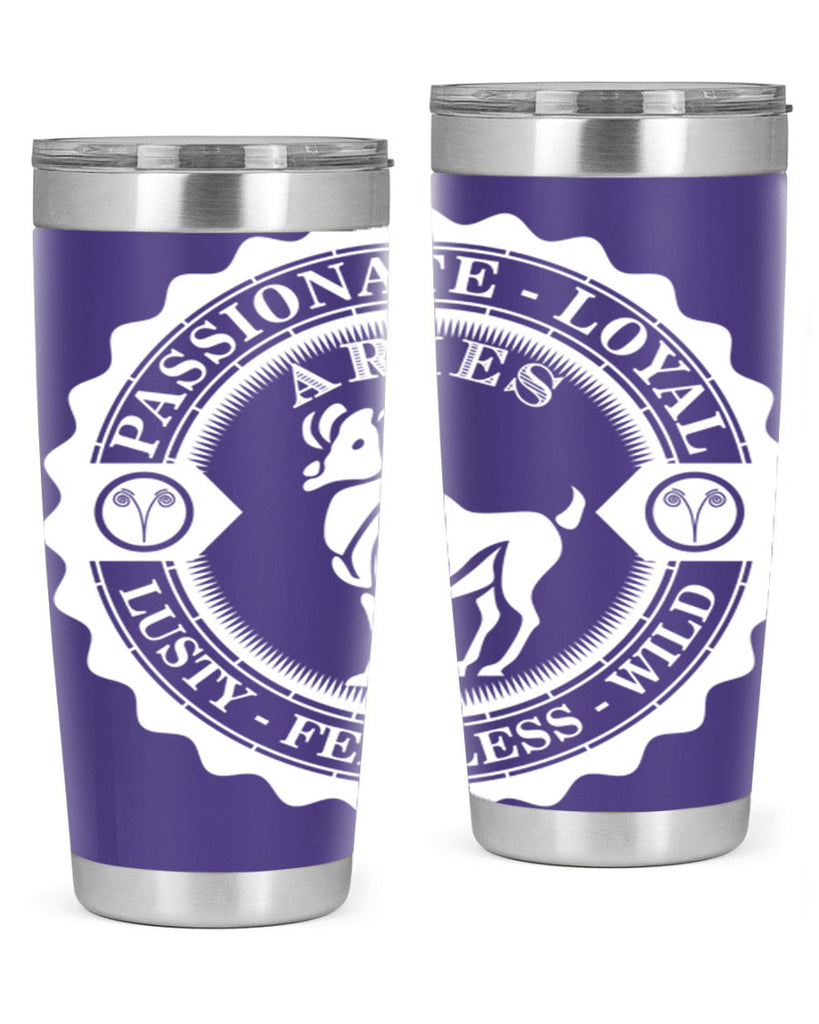 Aries 4#- zodiac- Tumbler