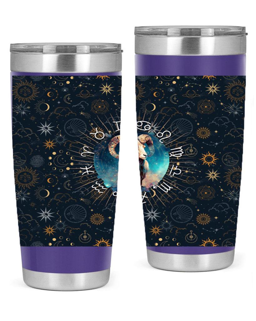 Aries Straigth 95#- zodiac- Tumbler