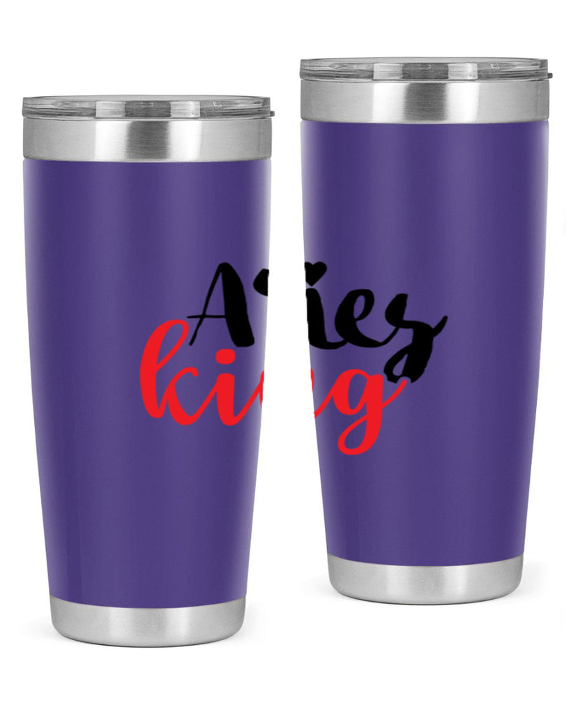 Aries king 96#- zodiac- Tumbler
