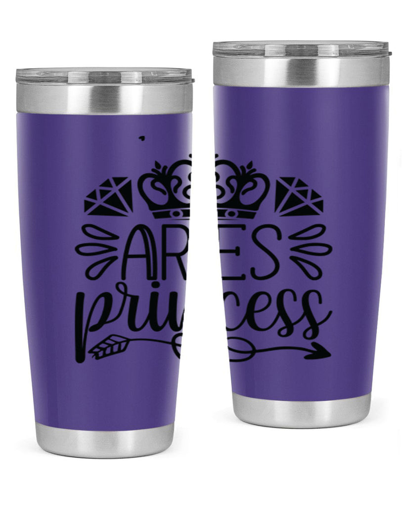 Aries princess 114#- zodiac- Tumbler