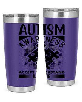 Autism awareness Style 43#- autism- Tumbler
