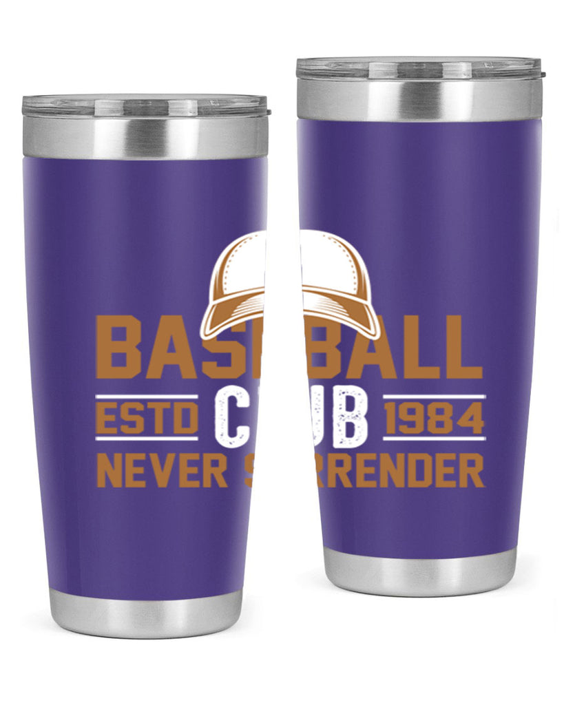 Base 1447#- baseball- Tumbler