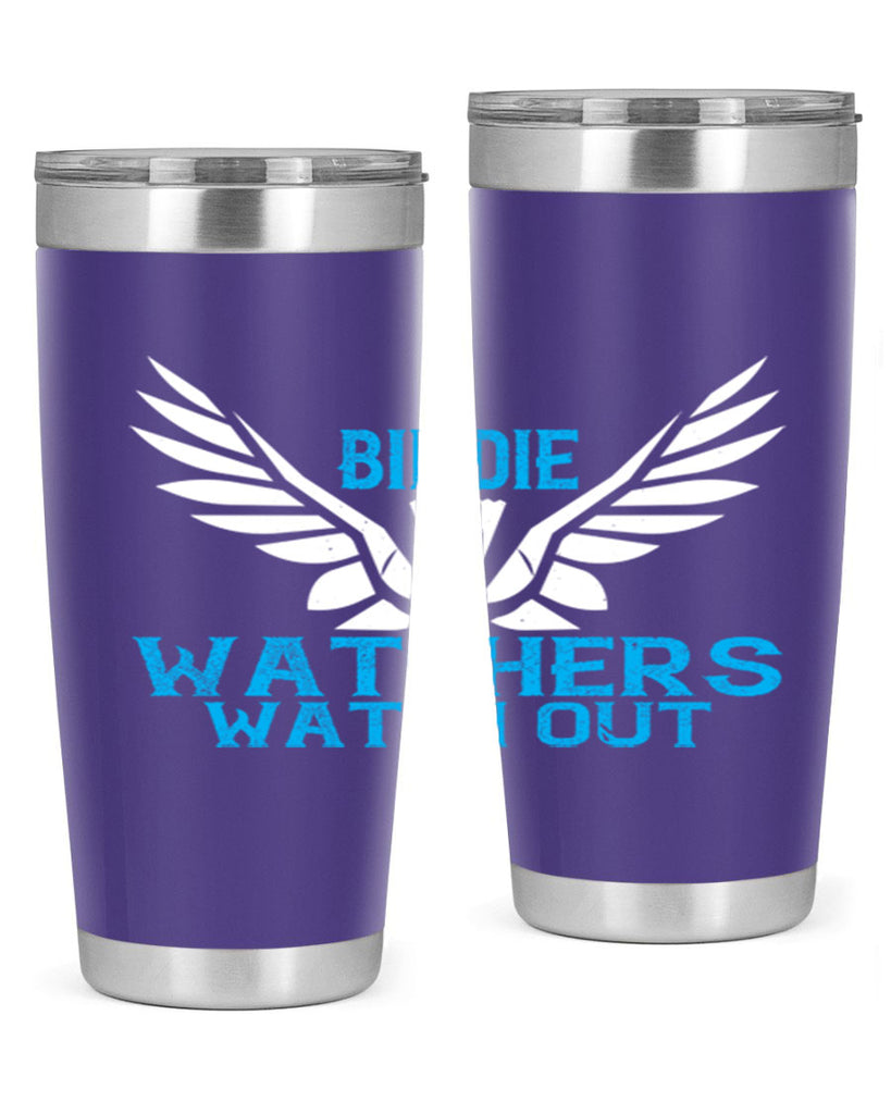 Birdie Watchers watch out 2323#- badminton- Tumbler