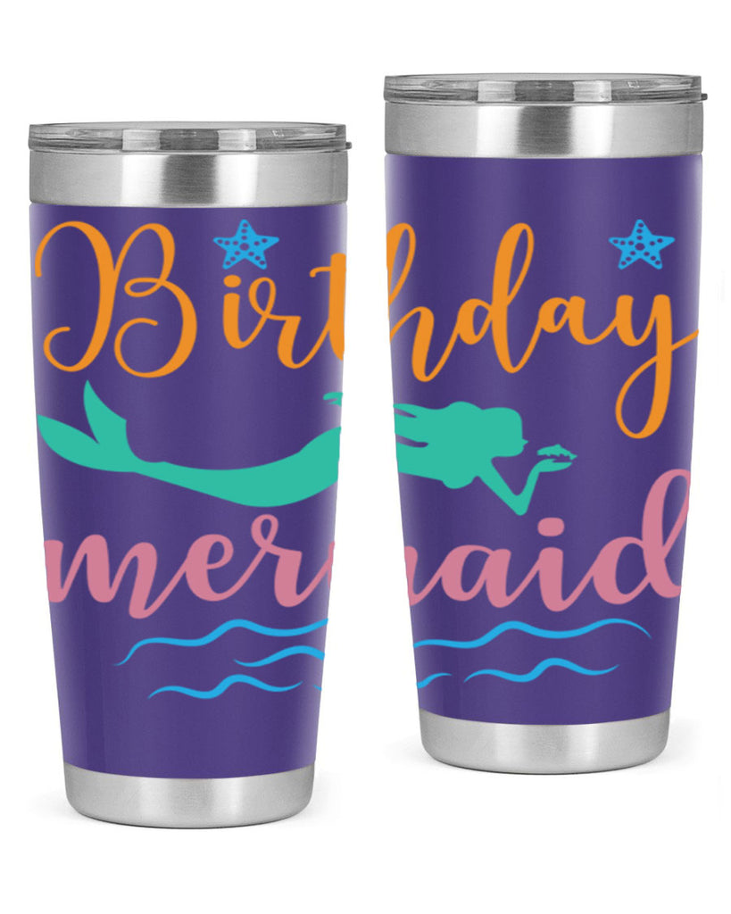 Birthday Mermaid Design 79#- mermaid- Tumbler