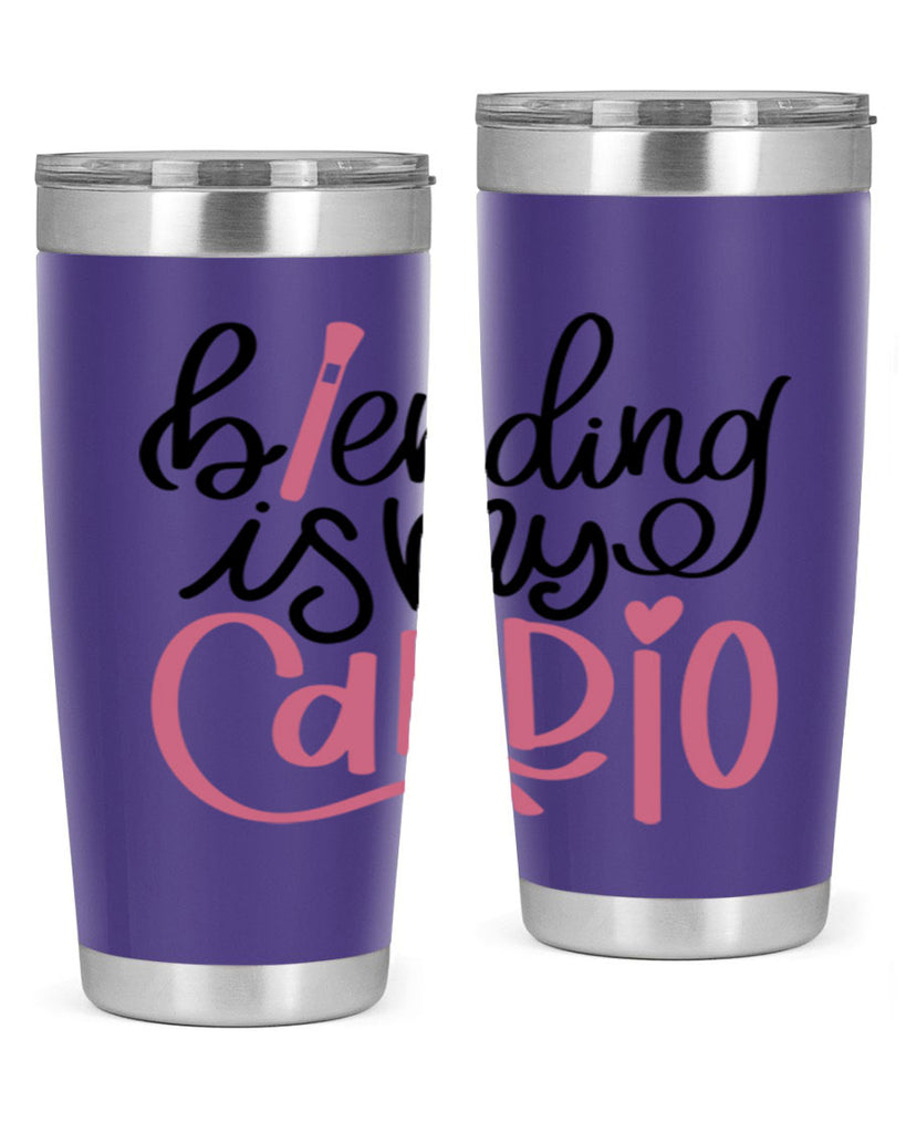 Blending is my Cardio Style 130#- make up- Tumbler