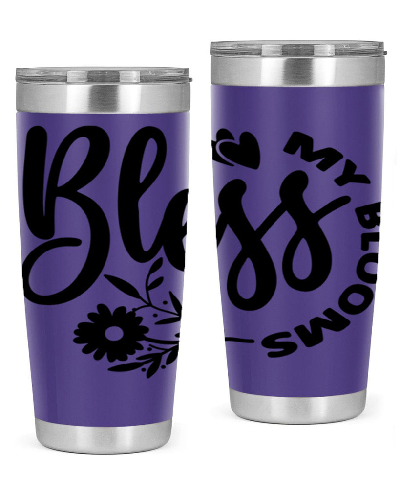 Bless My Blooms47#- spring- Tumbler