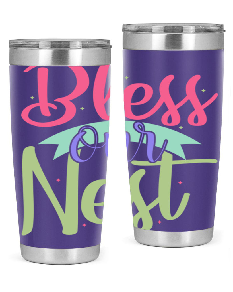 Bless our nest 49#- spring- Tumbler