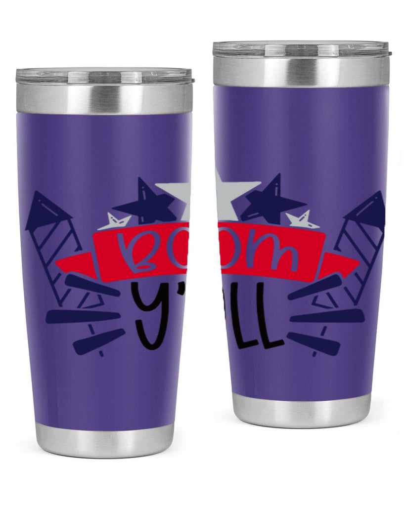 Boom Yall Style 146#- Fourt Of July- Tumbler