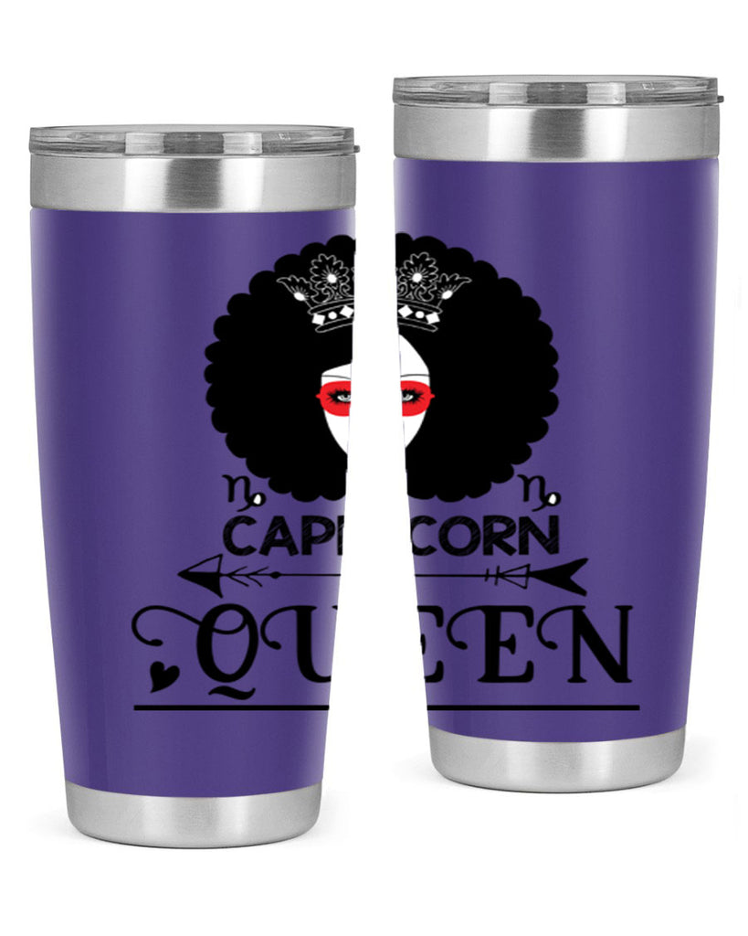 Capricorn queen 197#- zodiac- Tumbler