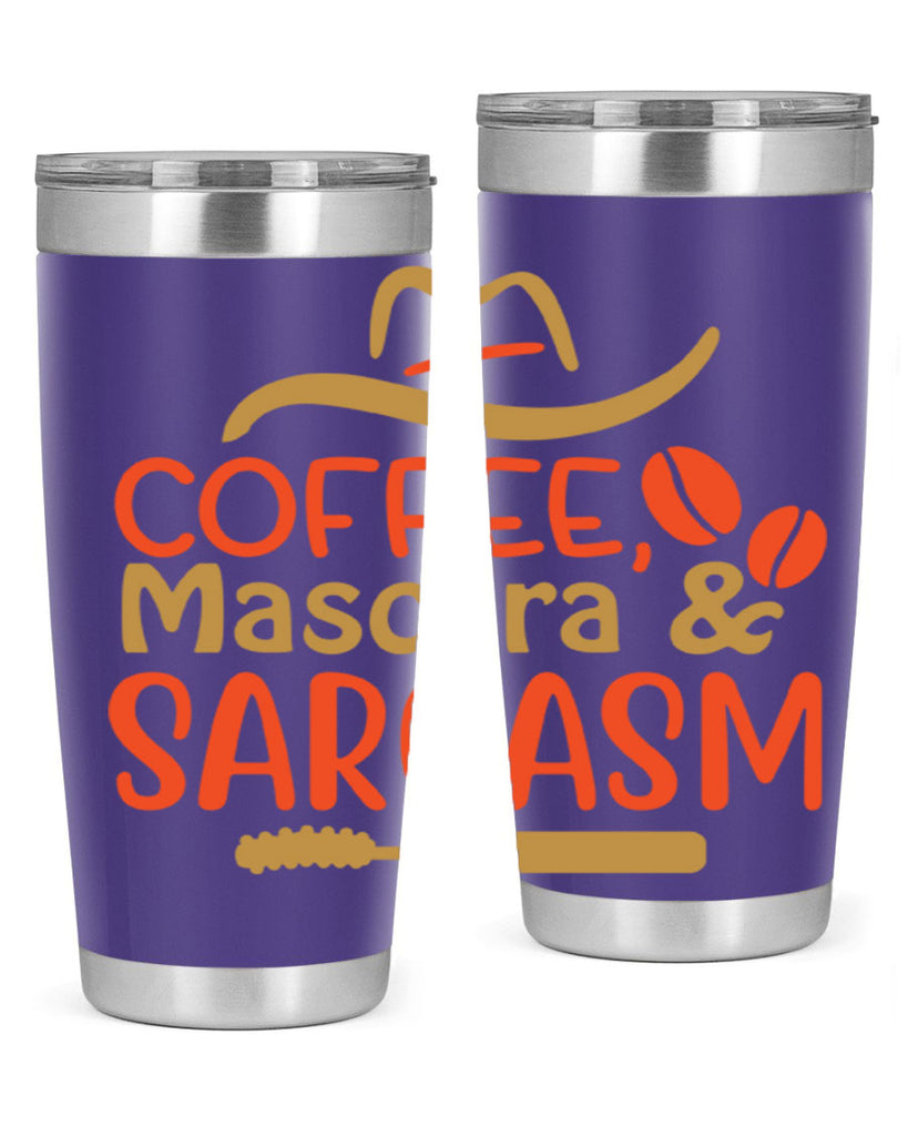 Coffee Mascara Sarcasm 21#- fashion- Cotton Tank