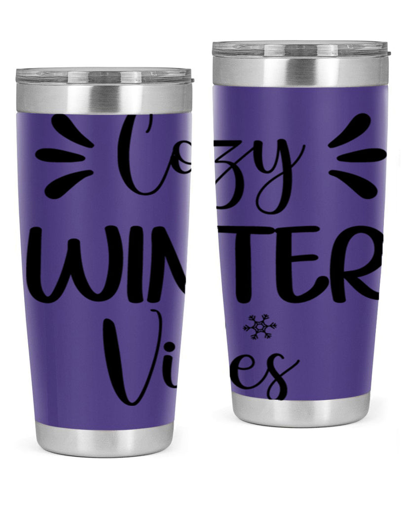 Cozy Winter Vibes76#- winter- Tumbler
