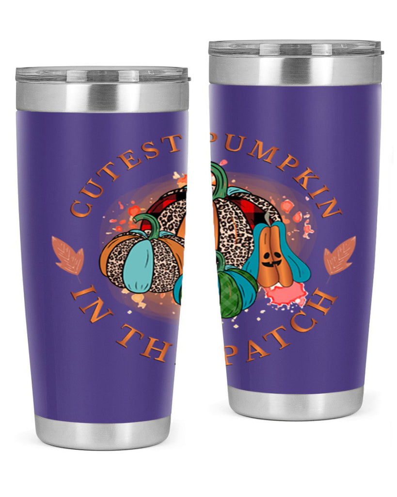 Cutest Pumpkin in the Patch 65#- fall- Tumbler