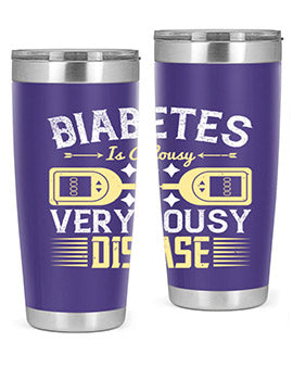 Diabetes is a lousy Very lousy disease Style 1#- diabetes- Tumbler