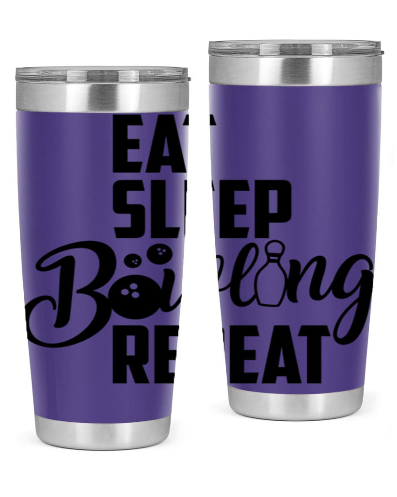 Eat Sleep Bowling Repeat 1322#- bowlig- Tumbler