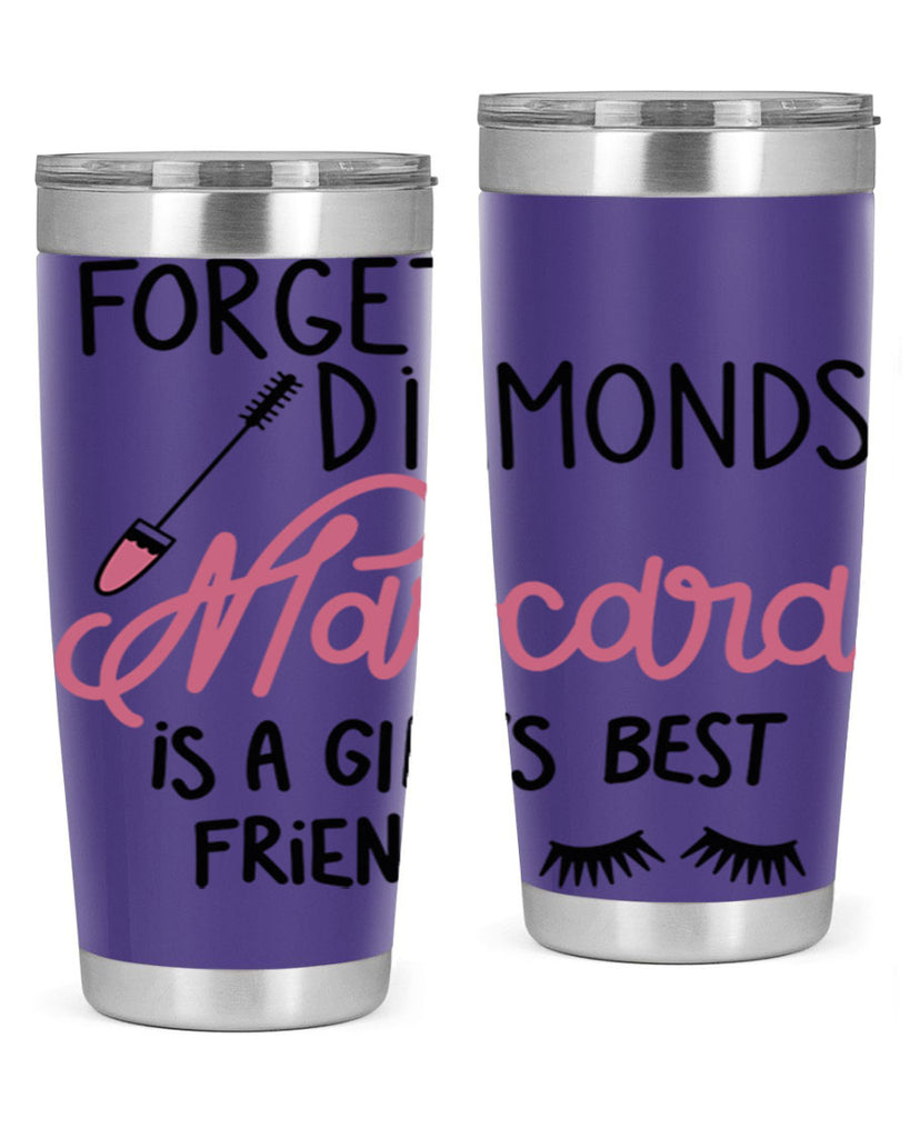 Forget Diamonds Mascara is a Girls Best Friend Style 100#- make up- Tumbler