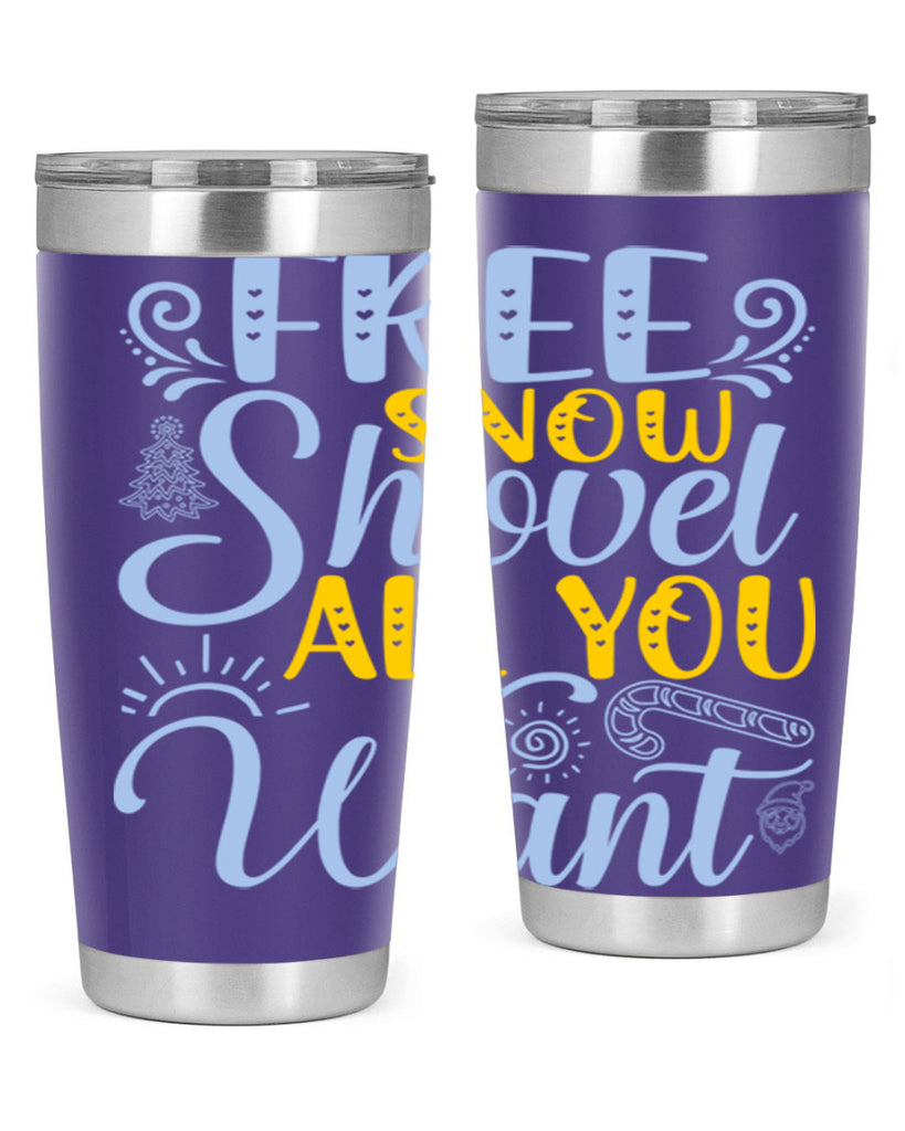 Free snow shovel all you want107#- winter- Tumbler