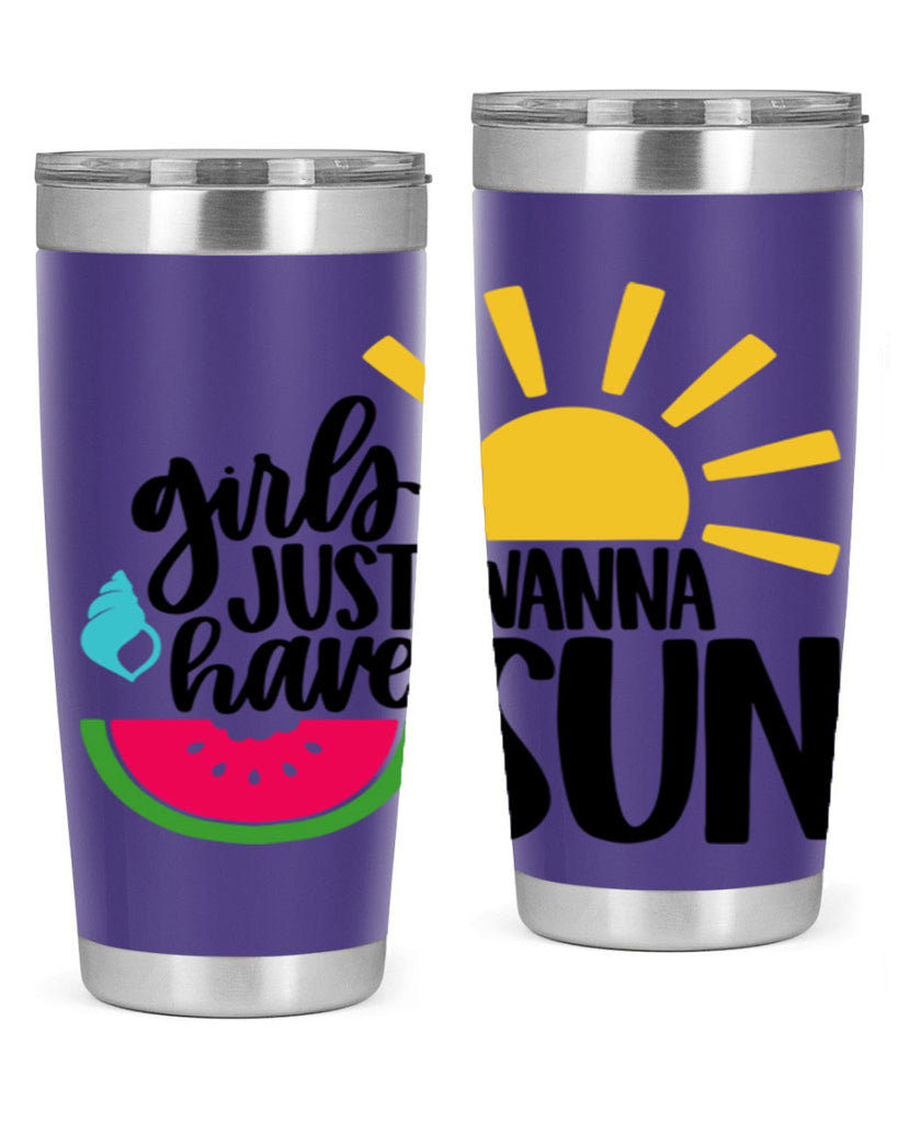 Girls Just Wanna Have Sun Style 44#- summer- Tumbler
