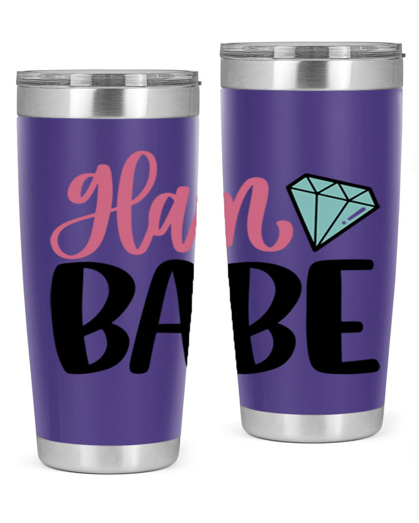Glam Babe Style 98#- make up- Tumbler