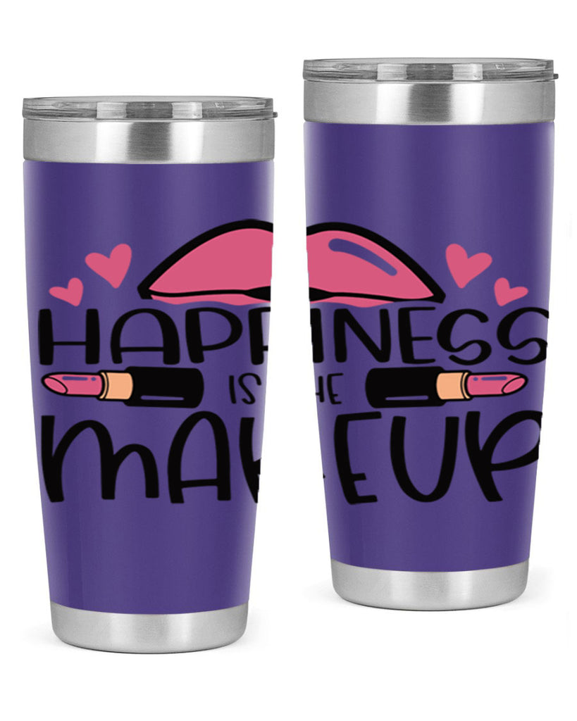 Hapiness Is The Makeup Style 95#- make up- Tumbler