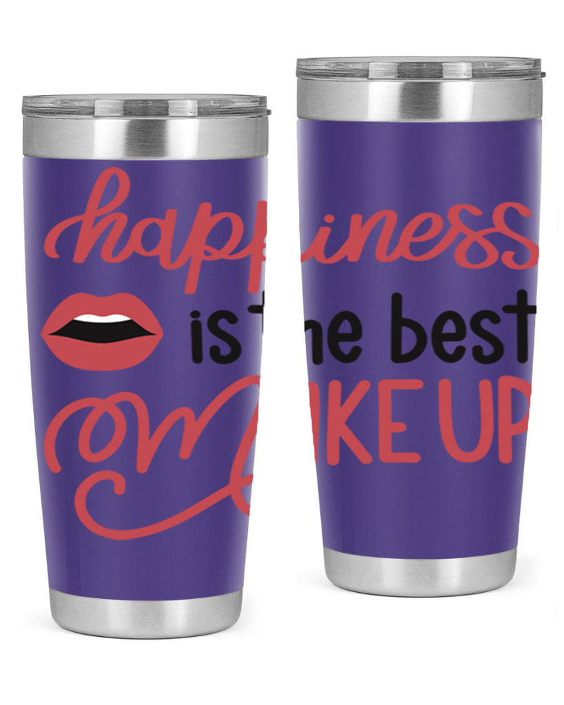Happiness is the Best Makeup Style 94#- make up- Tumbler