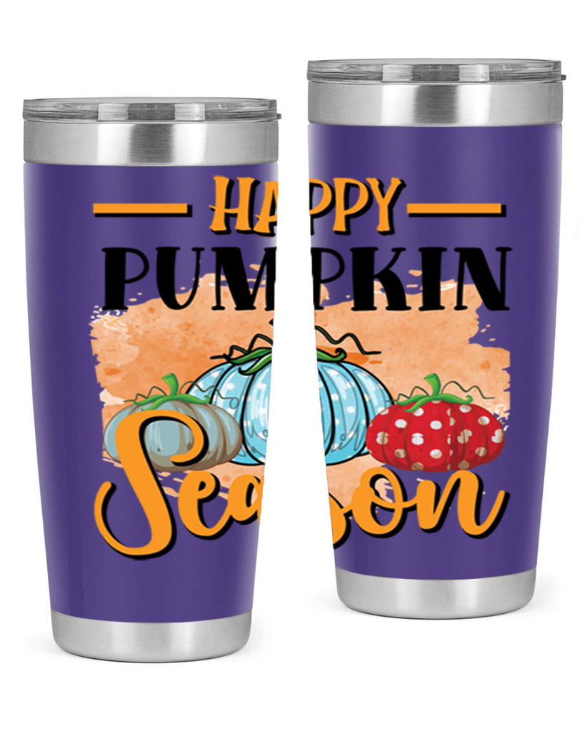Happy pumpkin season 240#- fall- Tumbler
