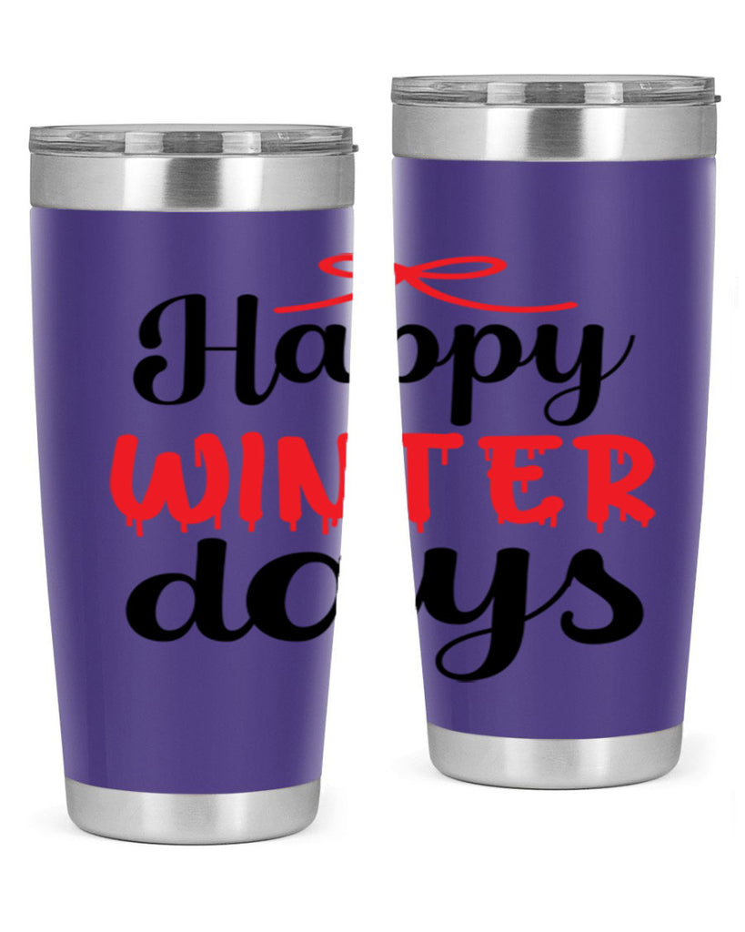 Happy winter days 123#- winter- Tumbler