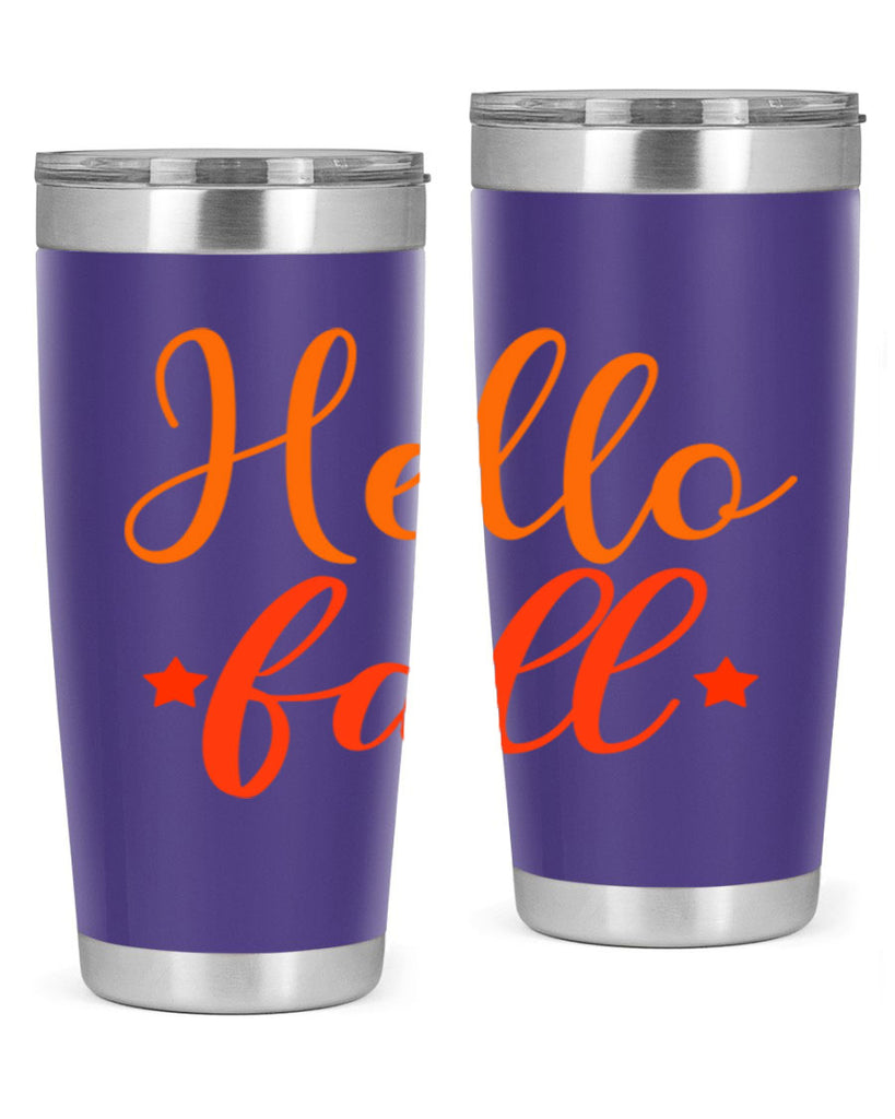 Hello Fall Design 278#- fall- Tumbler