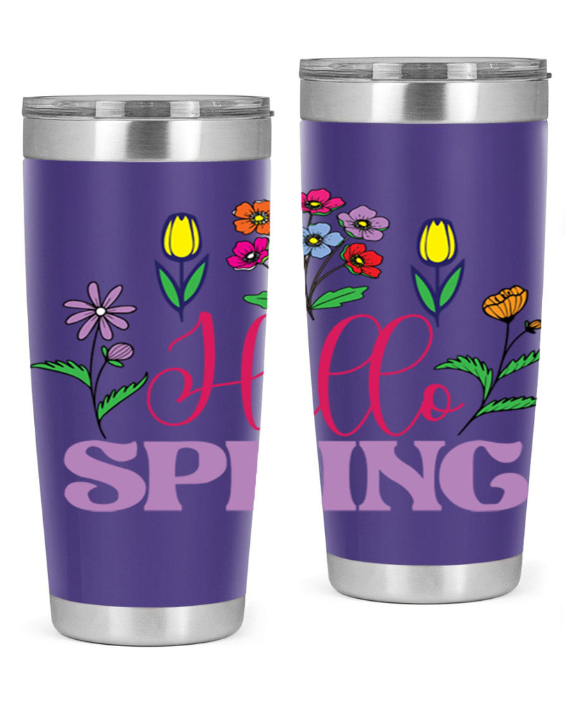 Hello Spring  233#- spring- Tumbler
