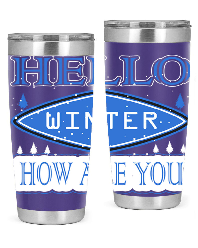Hello Winter 165#- winter- Tumbler