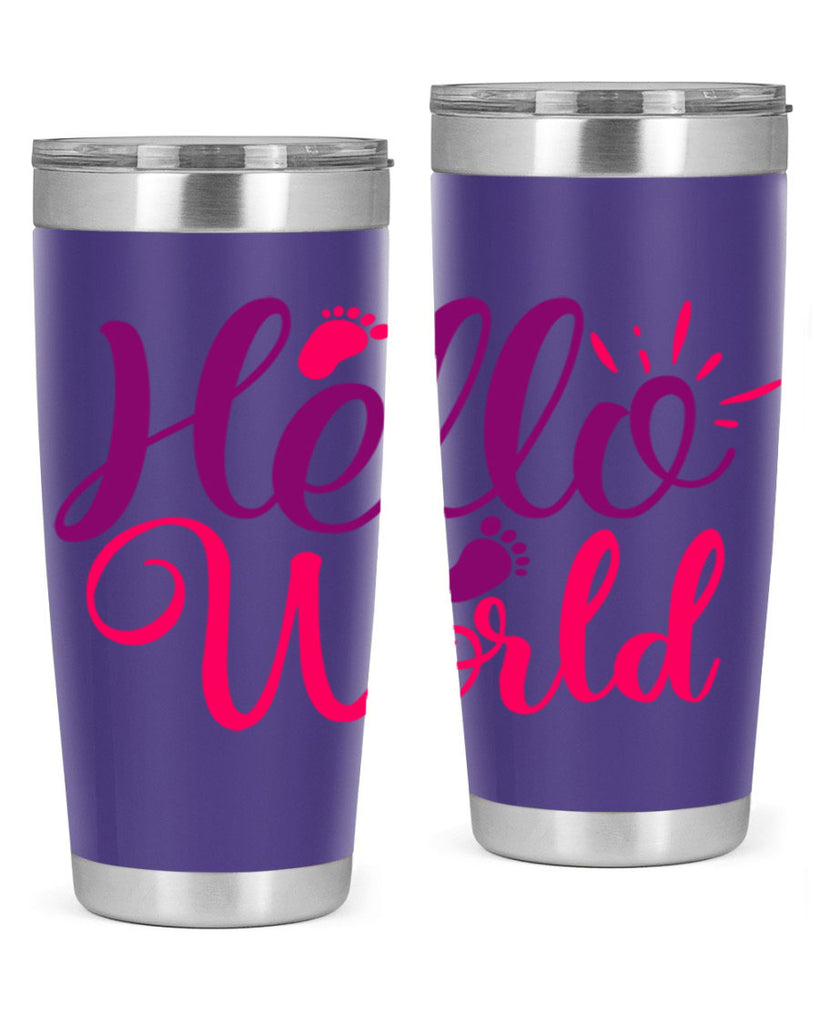 Hello World Style 260#- baby- tumbler