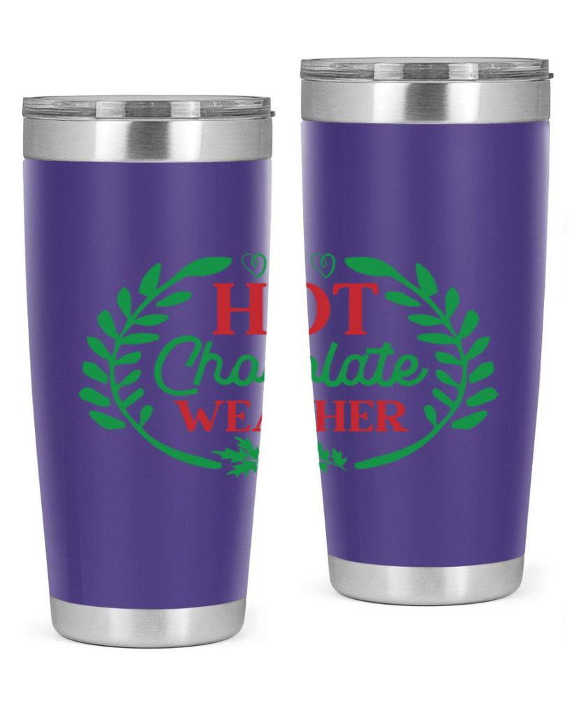Hot Chocolate Weather 195#- winter- Tumbler
