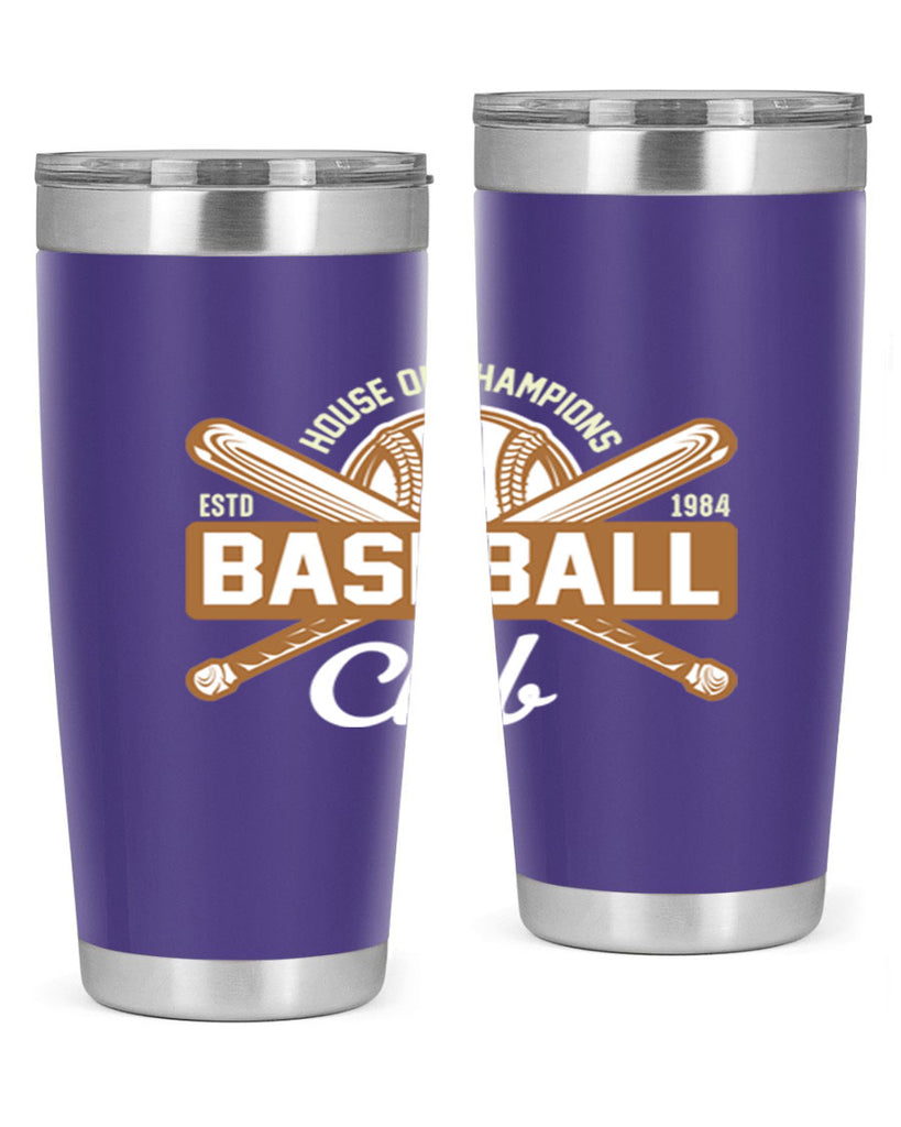 House 1178#- baseball- Tumbler