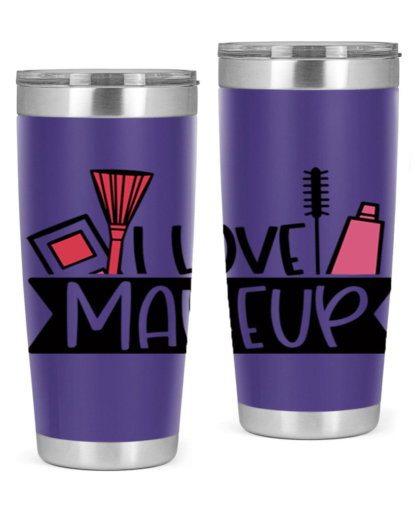 I Love Makeup Style 81#- make up- Tumbler