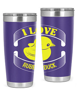 I Love Rubber duck Style 41#- duck- Tumbler