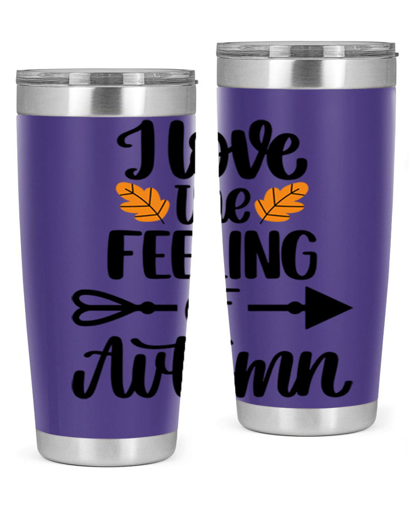 I Love The Feeling Of Autumn 499#- fall- Tumbler