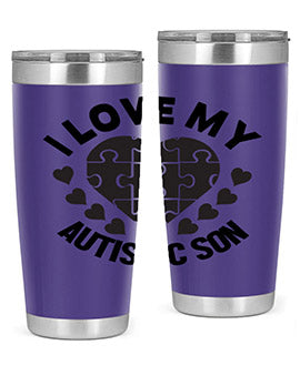 I love my Style 46#- autism- Tumbler
